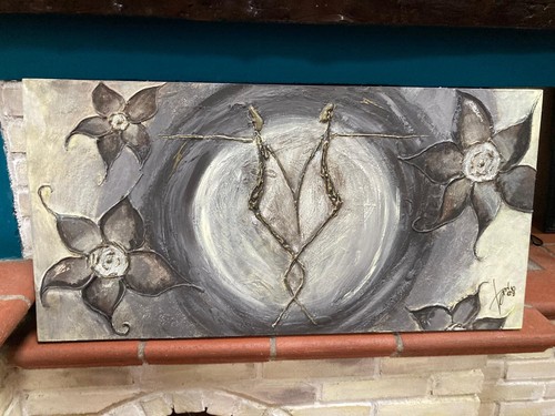 Dipinto mano arte moderna - dipinto, a