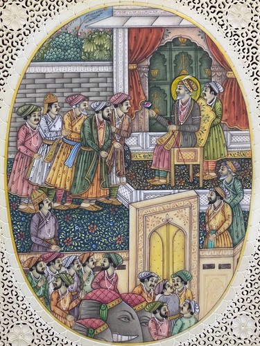 Dipinto corte mughal - dipinto,