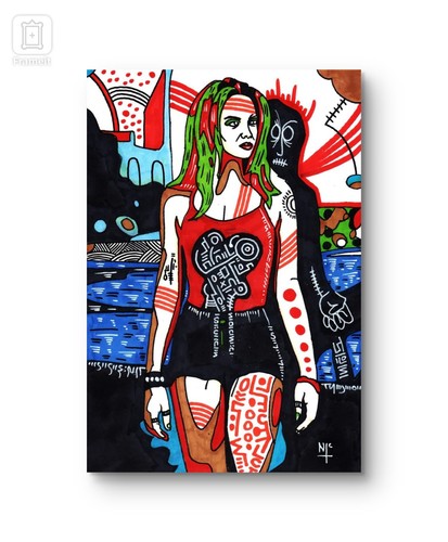 Arte gotica donna - , belle