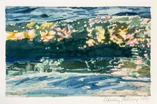 Dipinto acquerello paesaggio