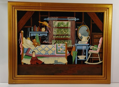 Quadro dettagliato dipinto - , a