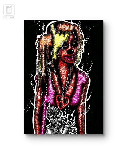 Arte gotica donna belle - , arti