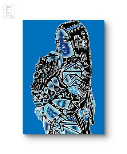 Arte gotica donna belle arti