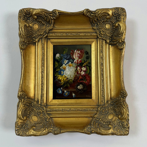 Quadro olio natura morta