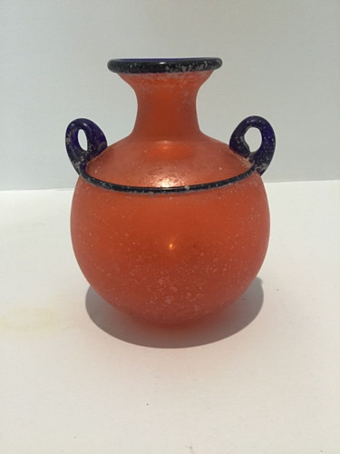 Vaso vetro artistico cozeta - vaso, in