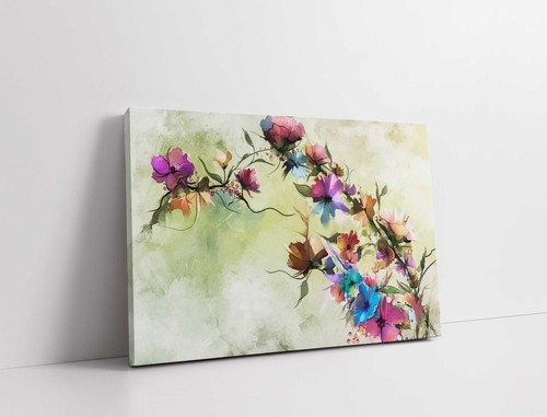 Quadro fiori astratti - .,