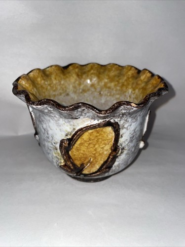 Vaso smalto lava italiano - vaso,