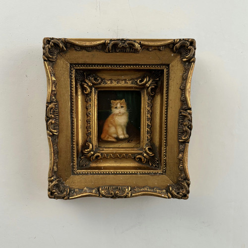 Quadro olio animali