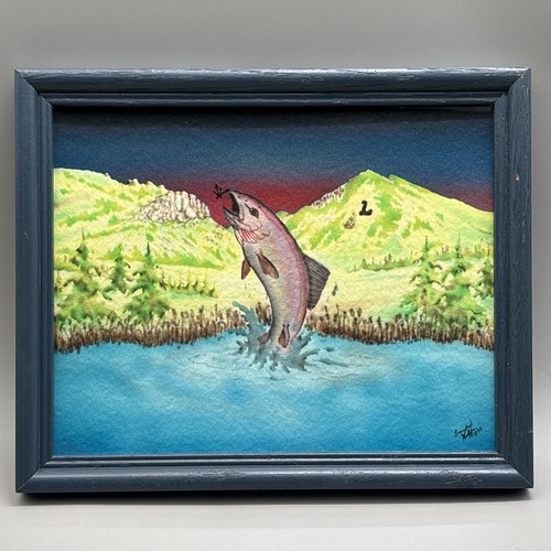 Quadro acquerello aerografo