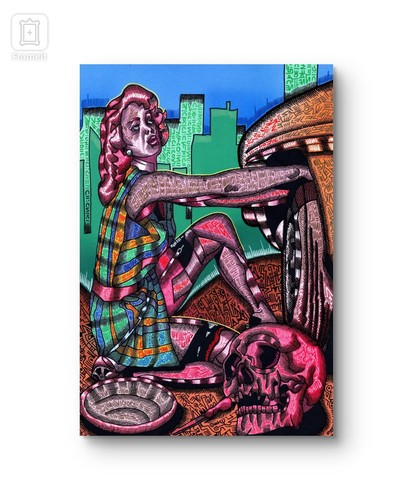 Arte gotica donna belle arti