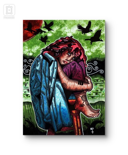 Arte gotica donna belle - , arti