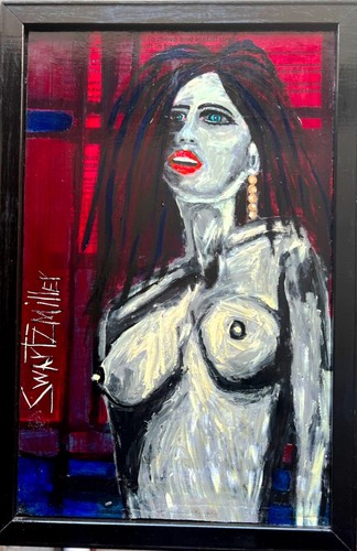 Sexy lady dipinto grande - dipinto, 32