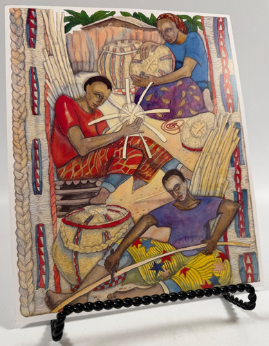 1988 vibrant figurative print - figurative,