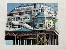 Acquerello del West Pier a