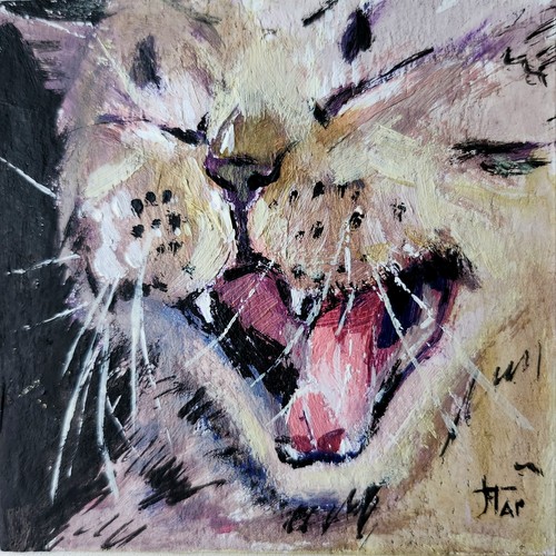 Aceo acrilico originale - aceo,